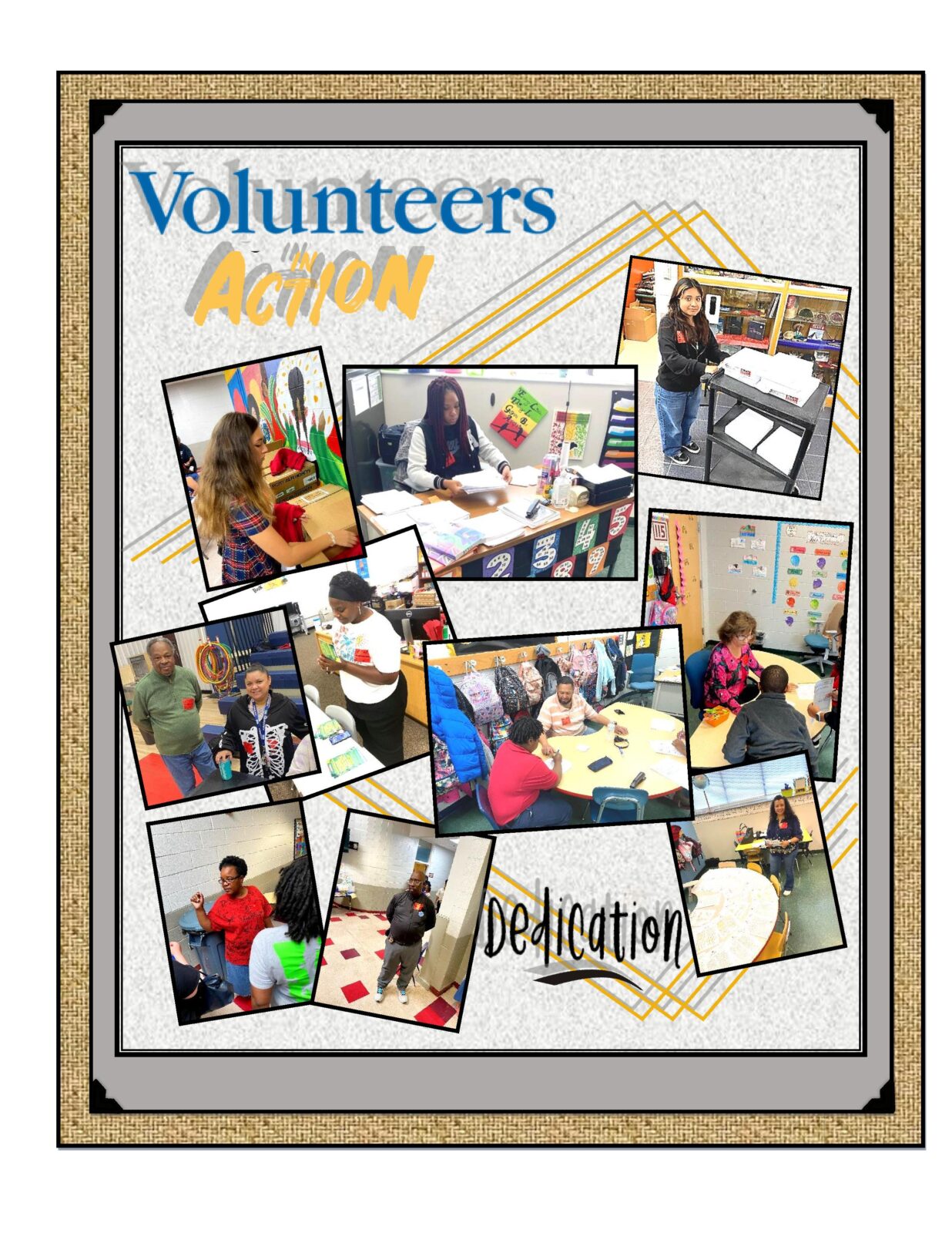 Volunteers Make SBHS a Wonderful Place to Learn
